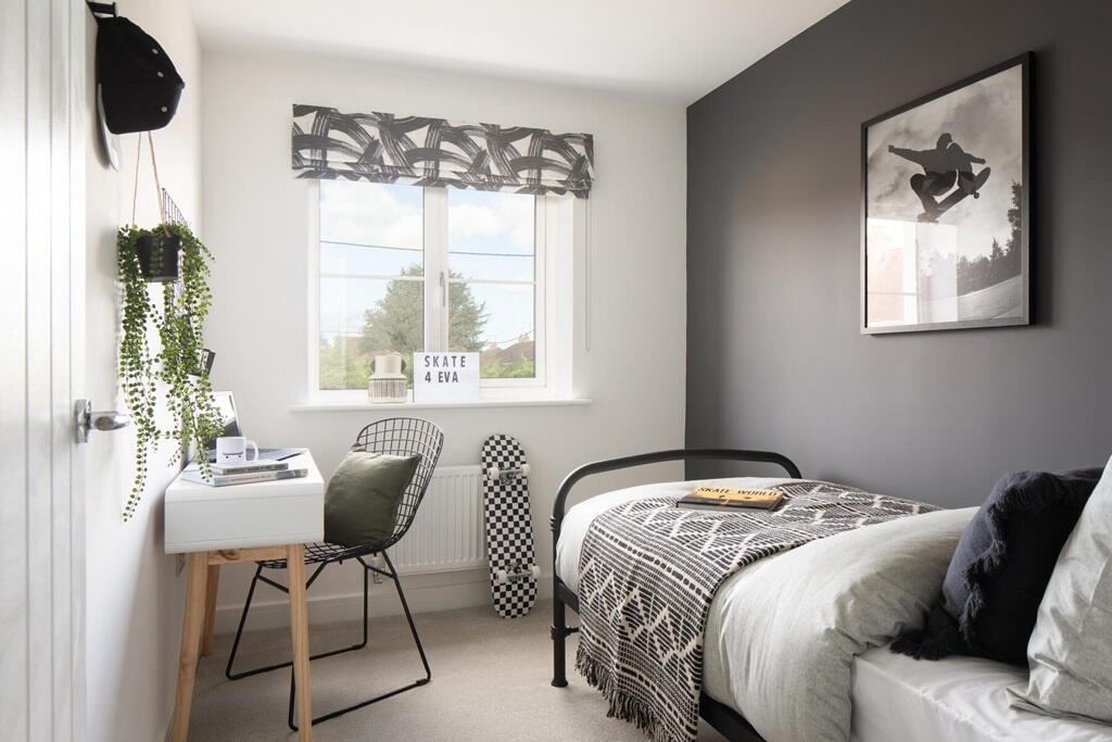 Whilst the third bedroom provides some flexibility for it's use