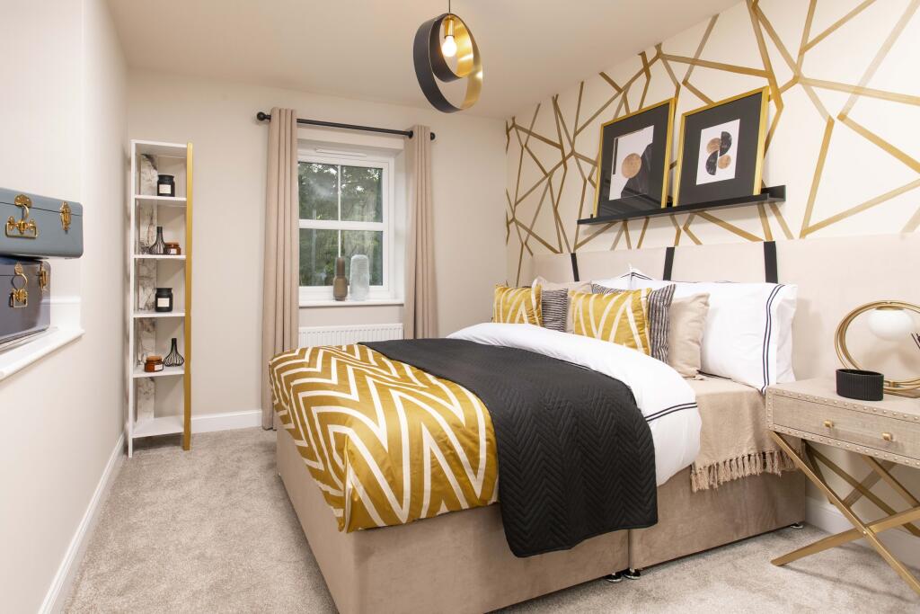 internal image of the Tamerton bedroom