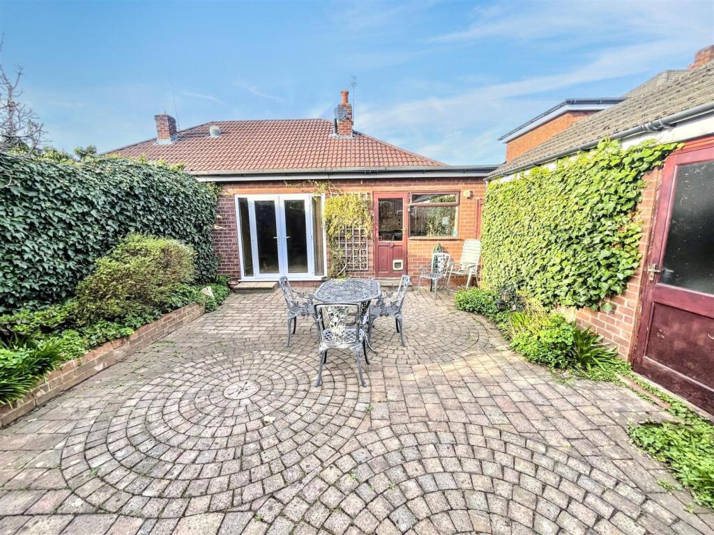 Rear of Property