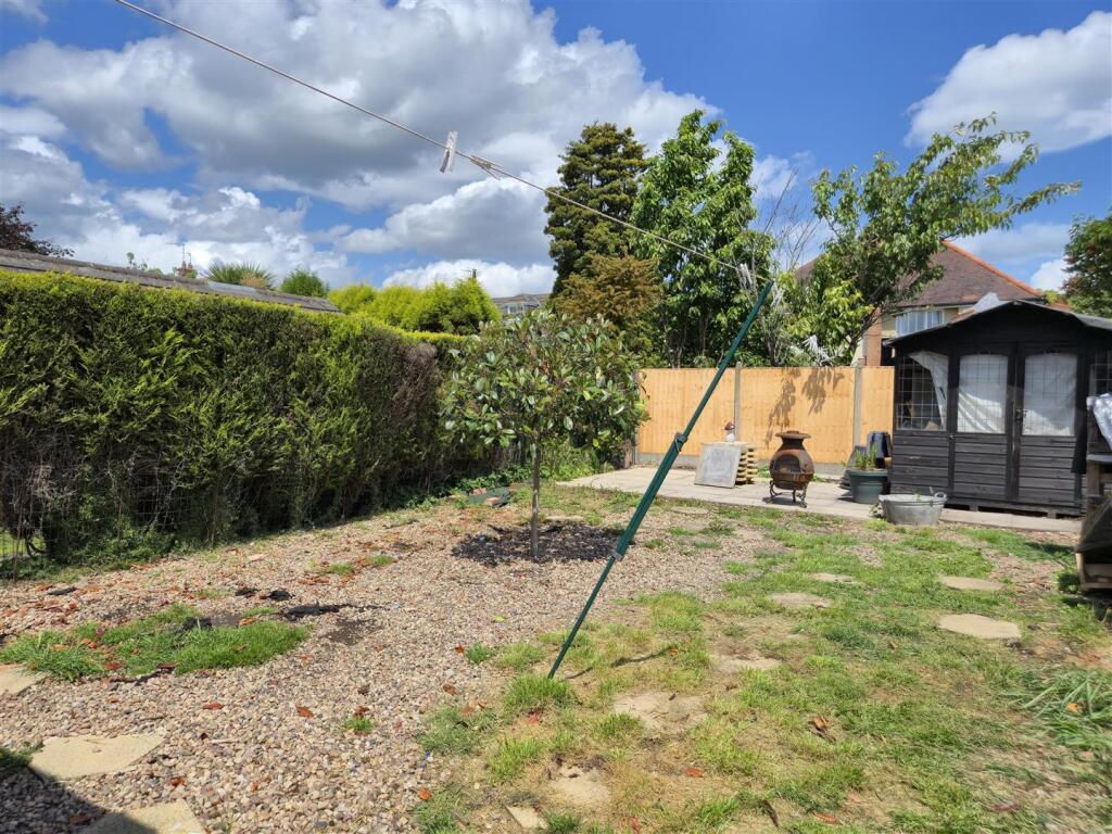 Private Rear Garden