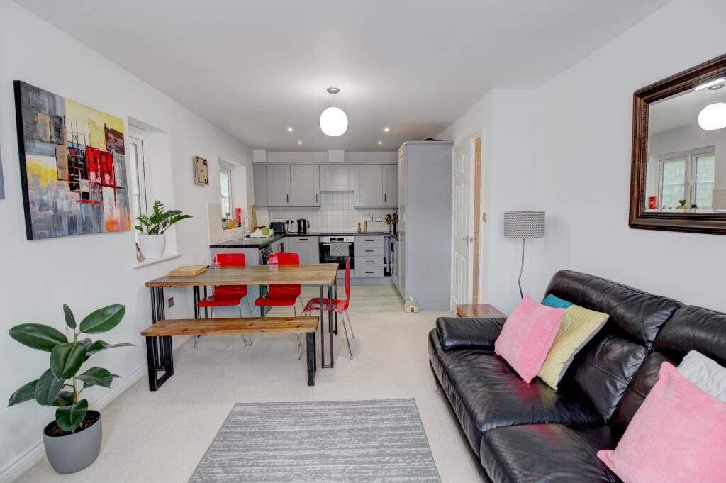 Open plan living space