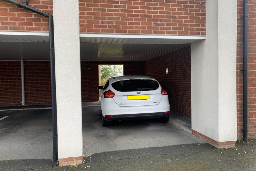 Covered parking spac