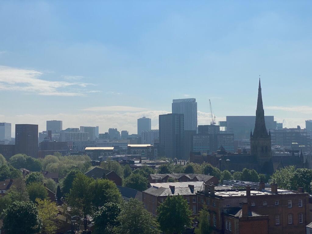 View from 8th Floor Roof Terrace