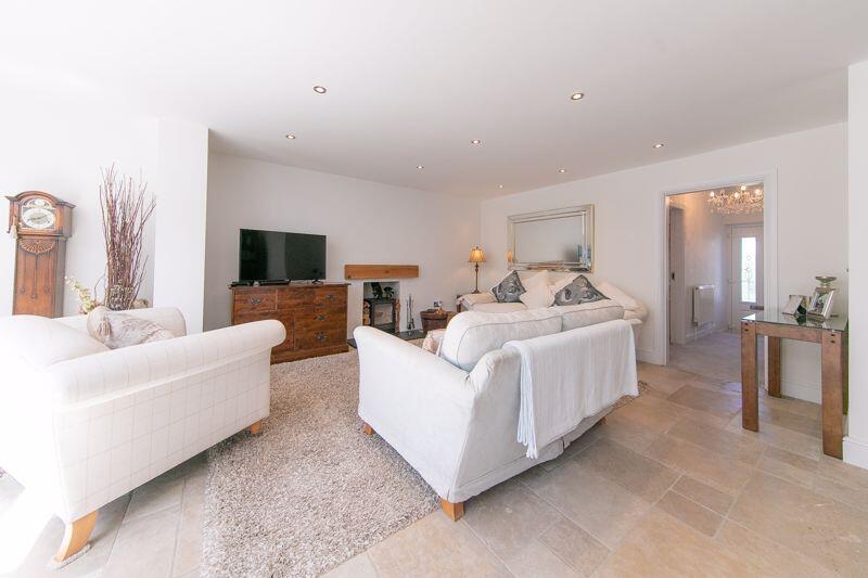 Open plan living room