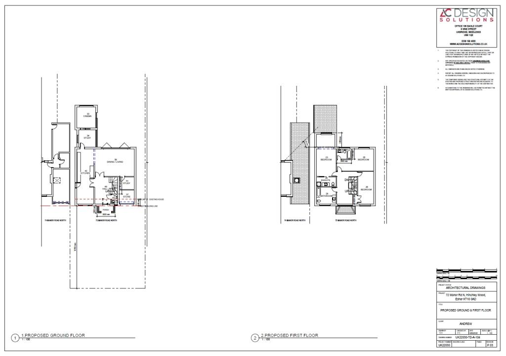 Ground and 1st Floor
