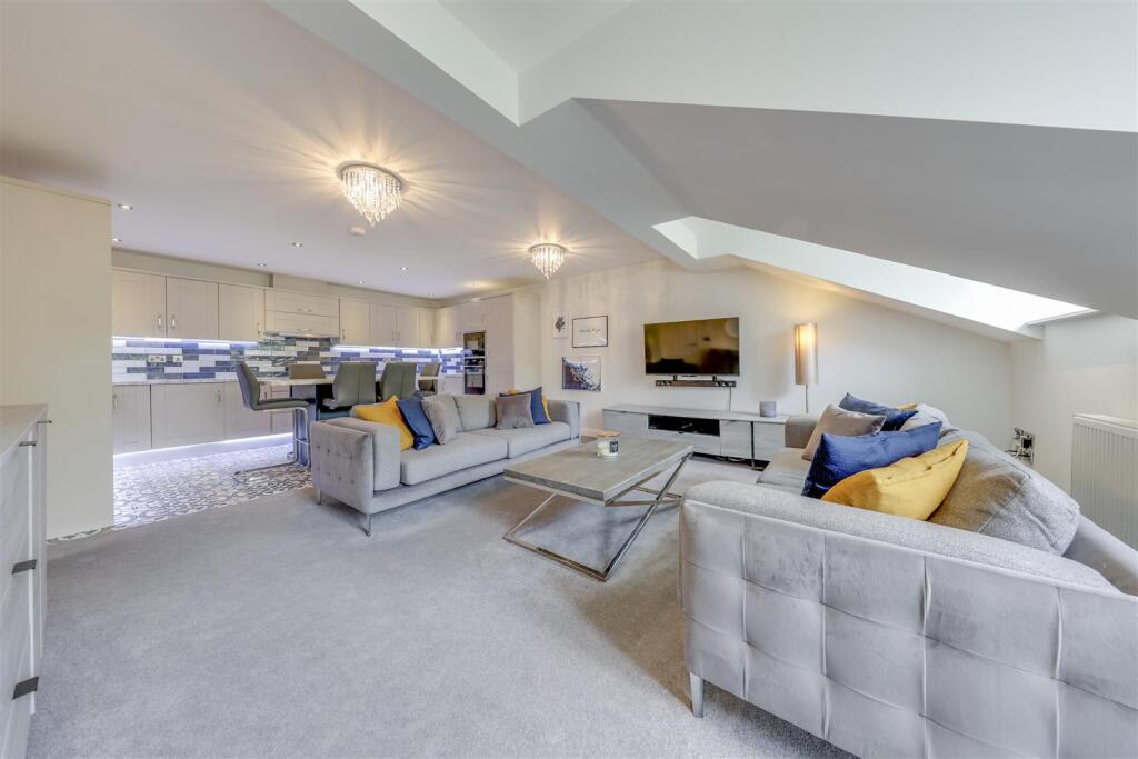 Lounge Open to Kitchen