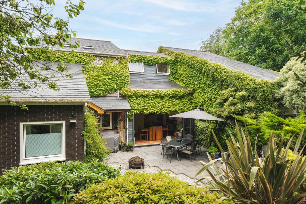 Rear view of property