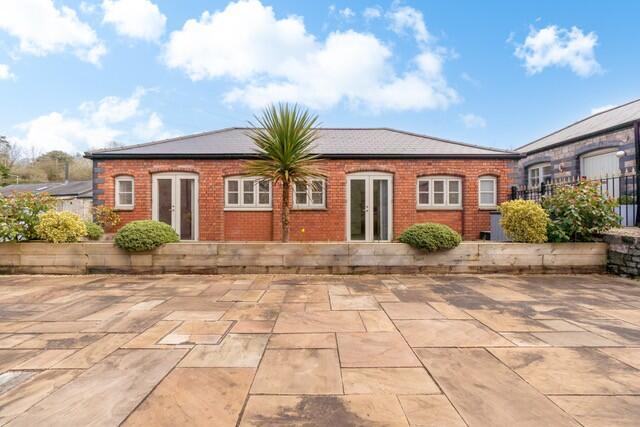 Rear of the property overlooking the courtyard