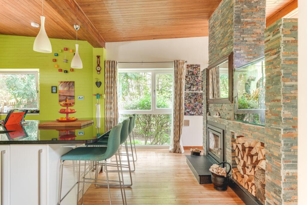 Open plan kitchen