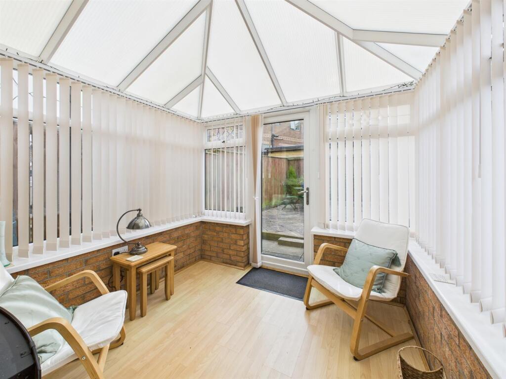 Upvc conservatory: