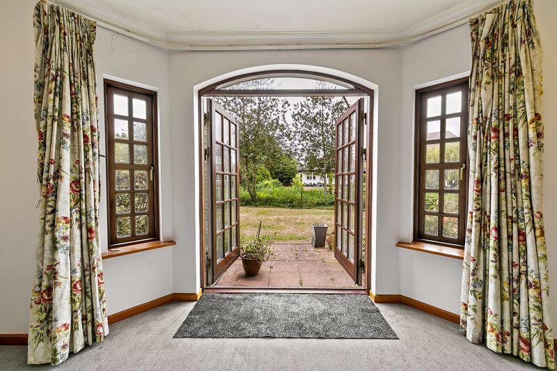 French Doors to Private Patio