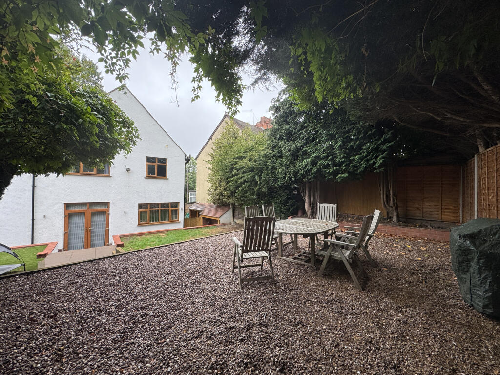 Outside rear