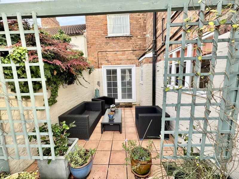 Rear patio