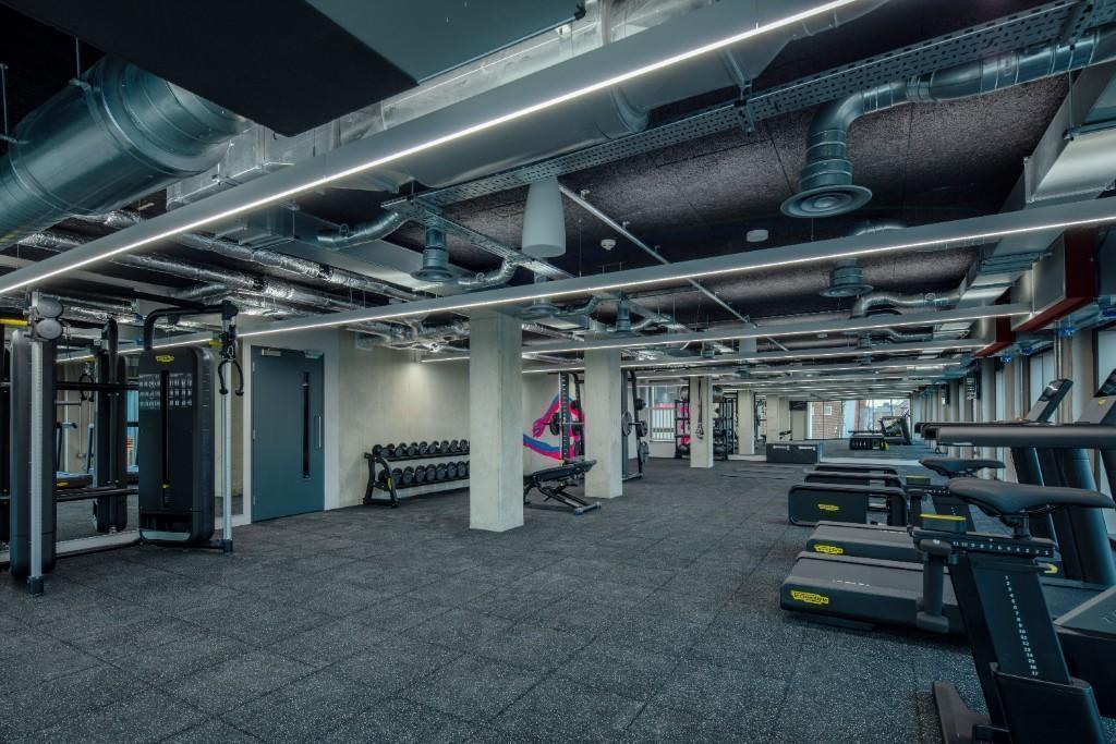 Gym and fitness area