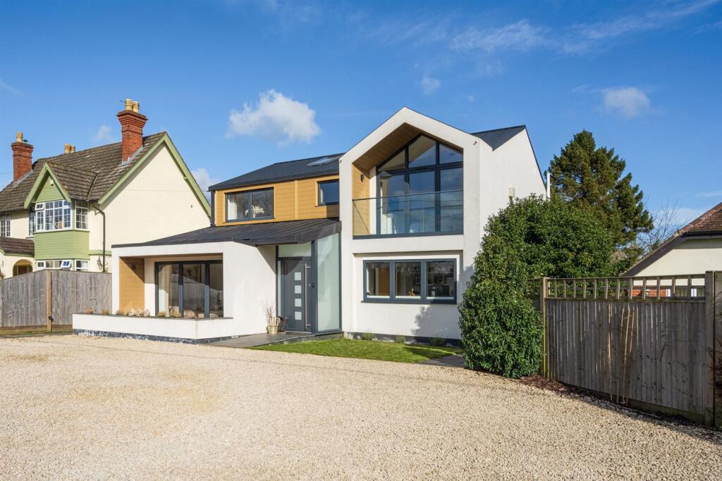 Front elevation from driveway