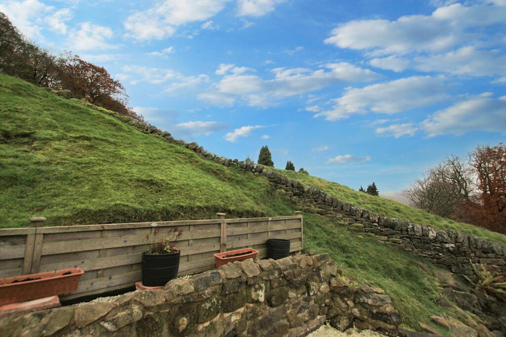 Terraced garden to rear