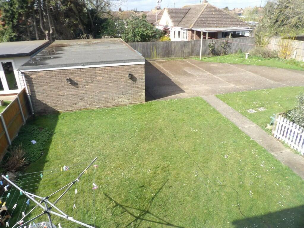 REAR GARDEN &amp; GARAGE