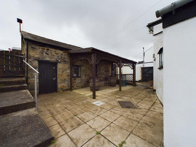 rear patio