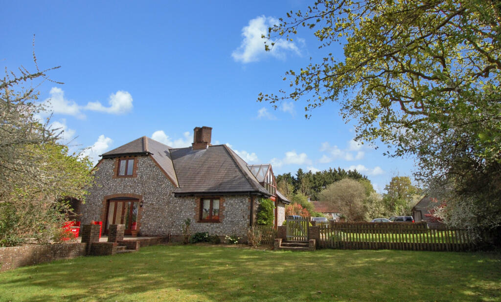 A unique, architect designed, rural home set in o