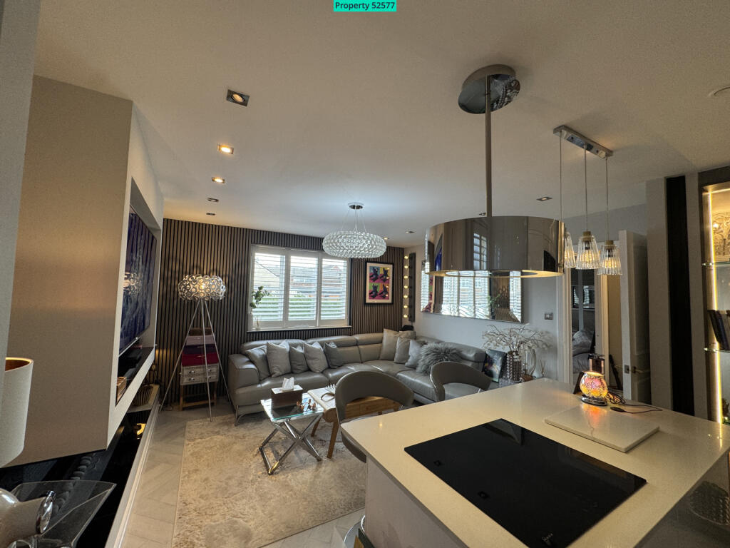 Living room and Kitchen area