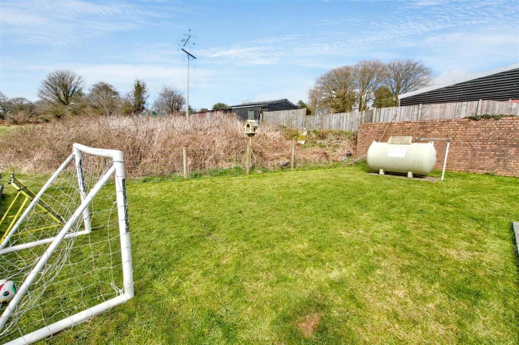 Rear garden