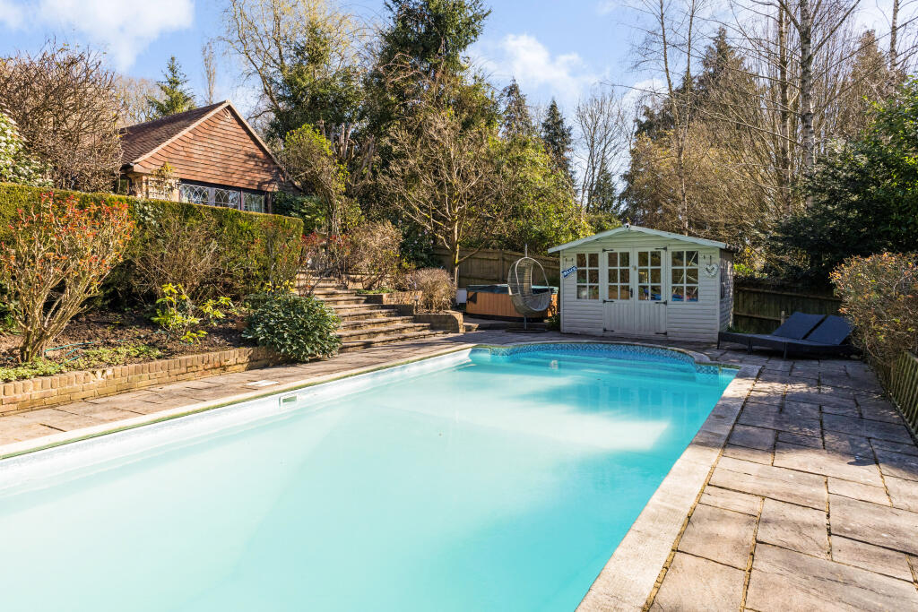 Pool Deck and Summer House
