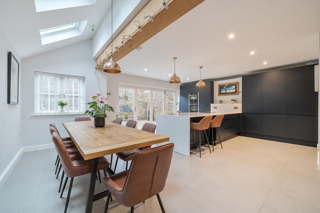 Open Plan Dining Area and Kitchen