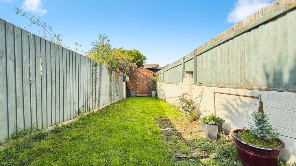 Rear garden