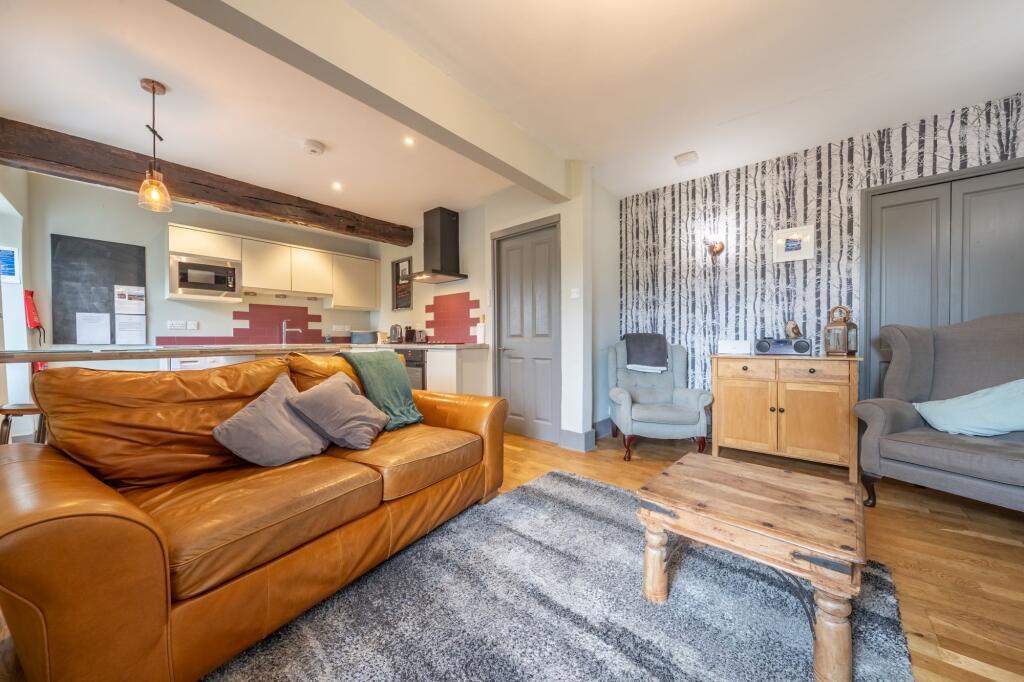 Open plan living area