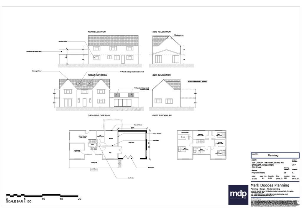 Proposed Devlelopment Plans