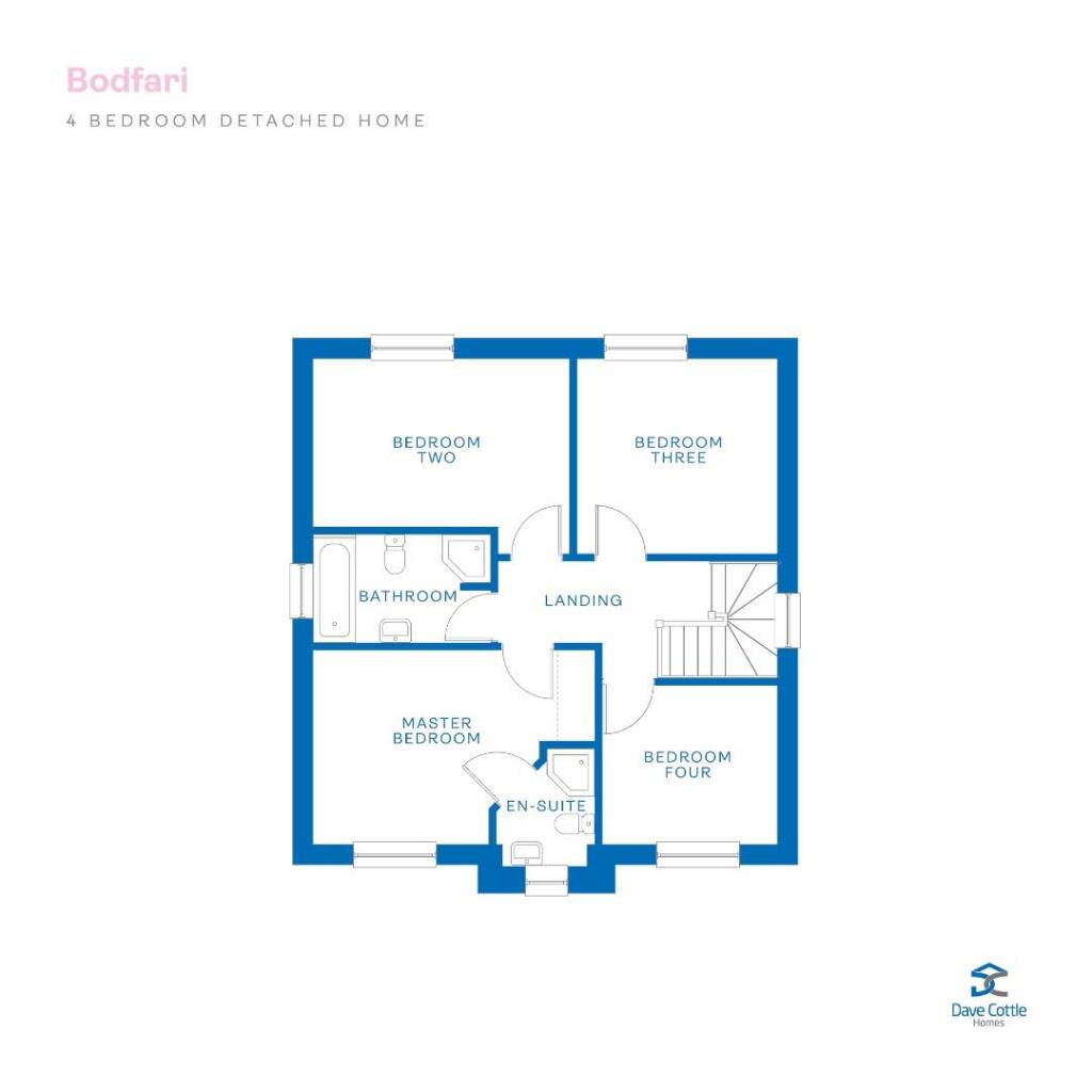 Dave Cottle Cae Capel Bodfari FF Floorplan_Plot 28