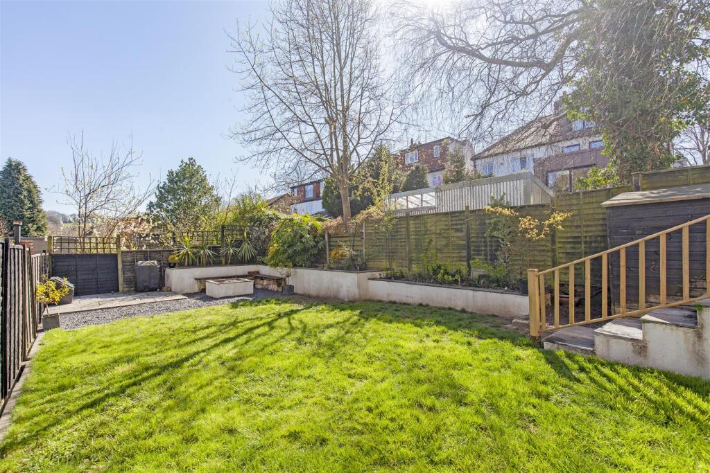 Rear garden