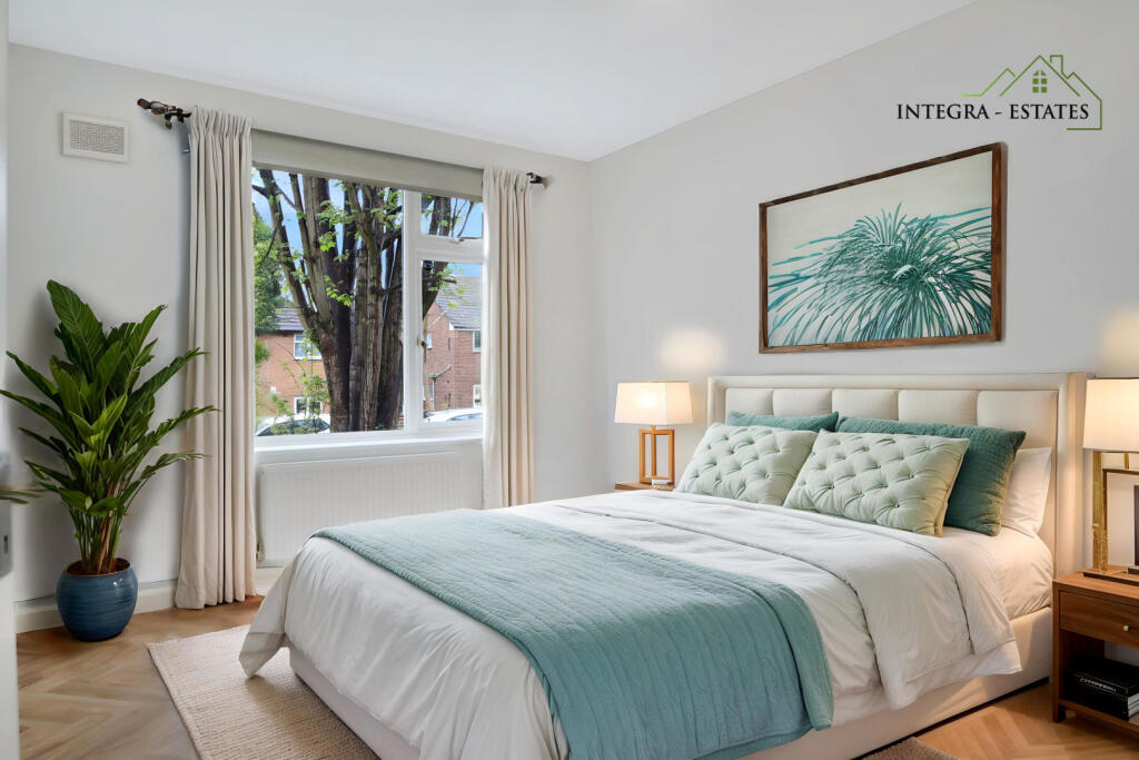 Staged Bedroom
