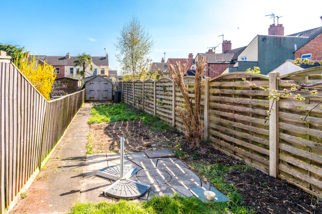 Rear garden