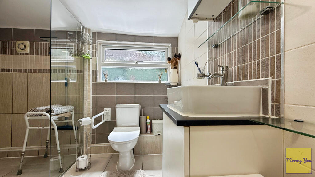 Downstairs shower room