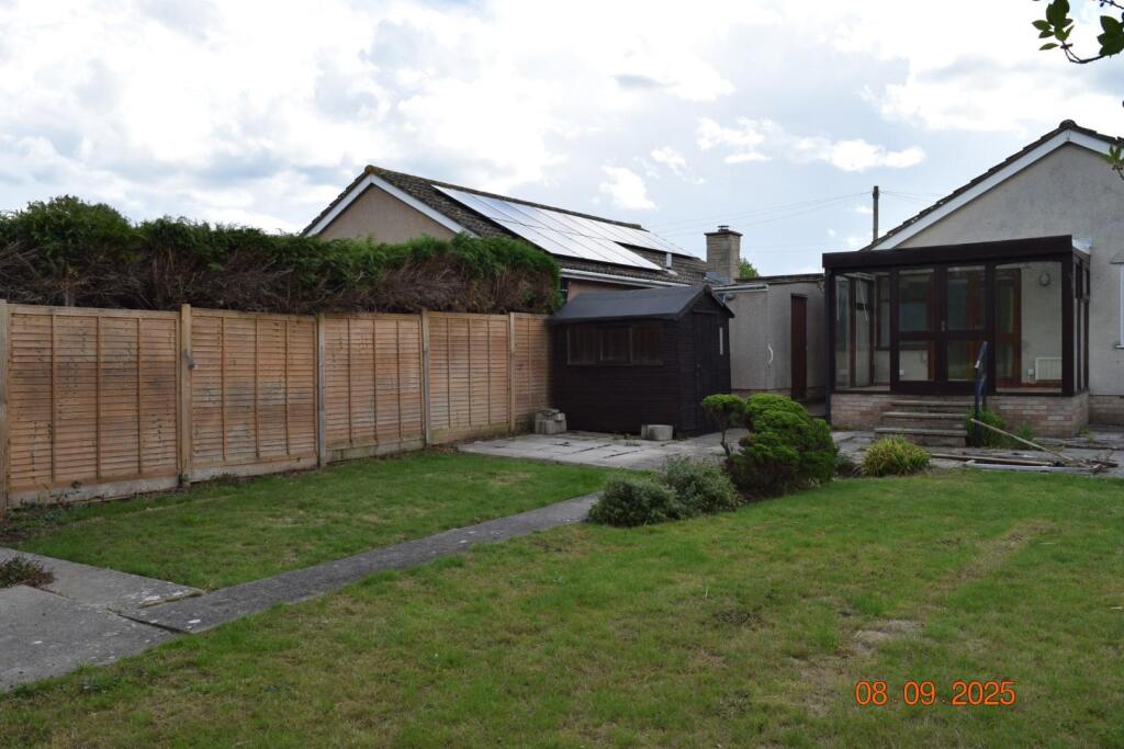 Rear Garden to back of Property