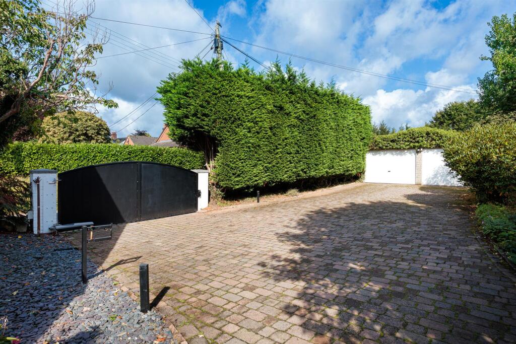 Driveway and Double Garage
