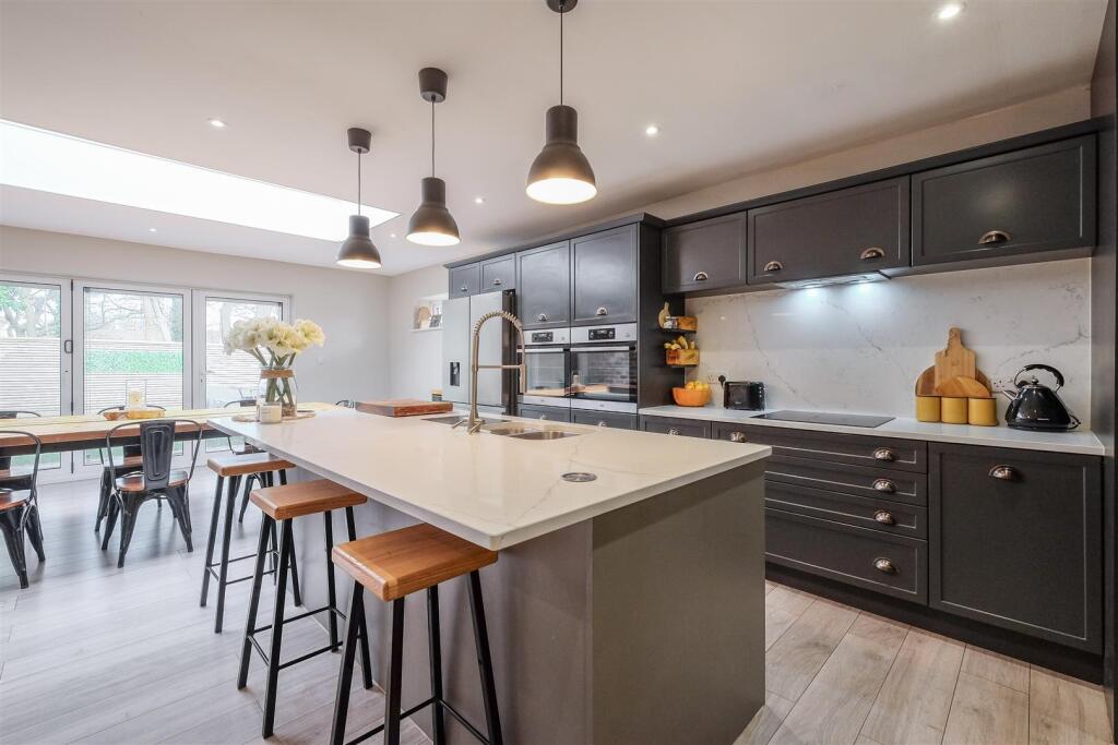 Open Plan second reception/kitchen /diner