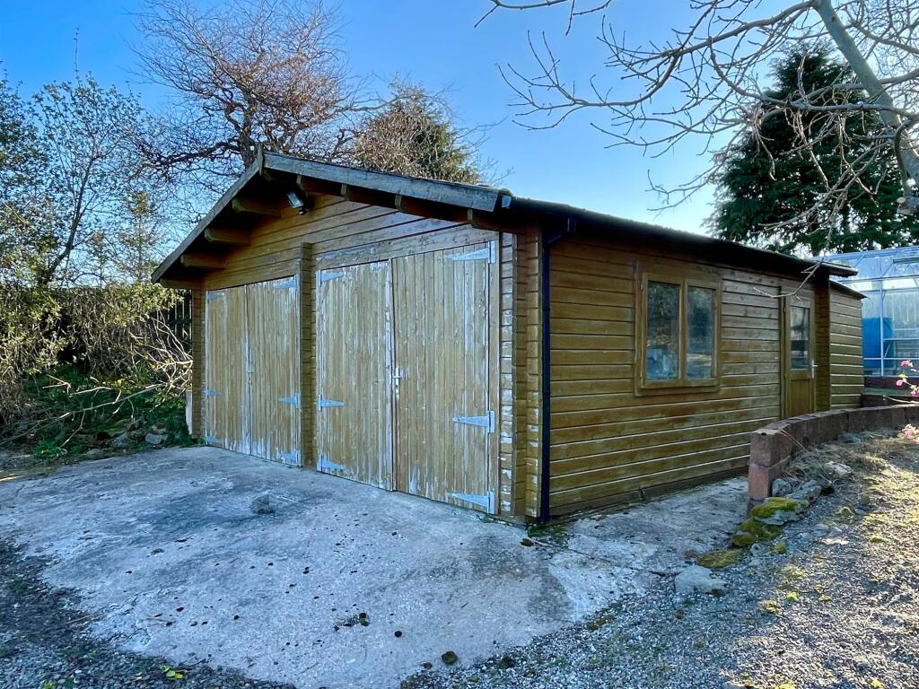 Garage/log store