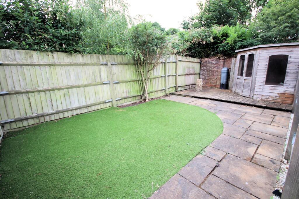 Private Rear Garden