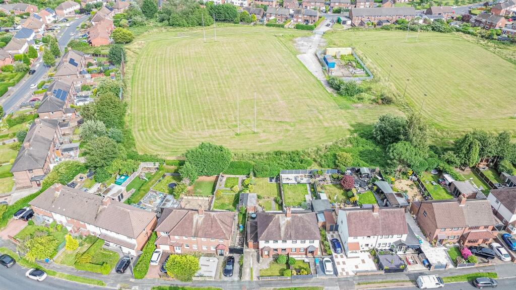 Aerial View (Playing Fields To Rear)
