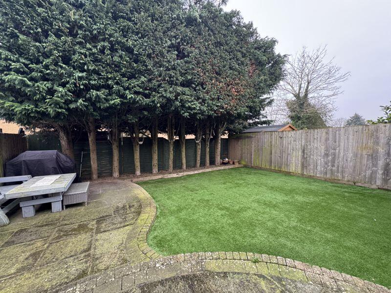 Rear garden