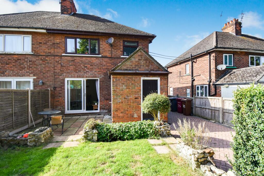 Rear garden