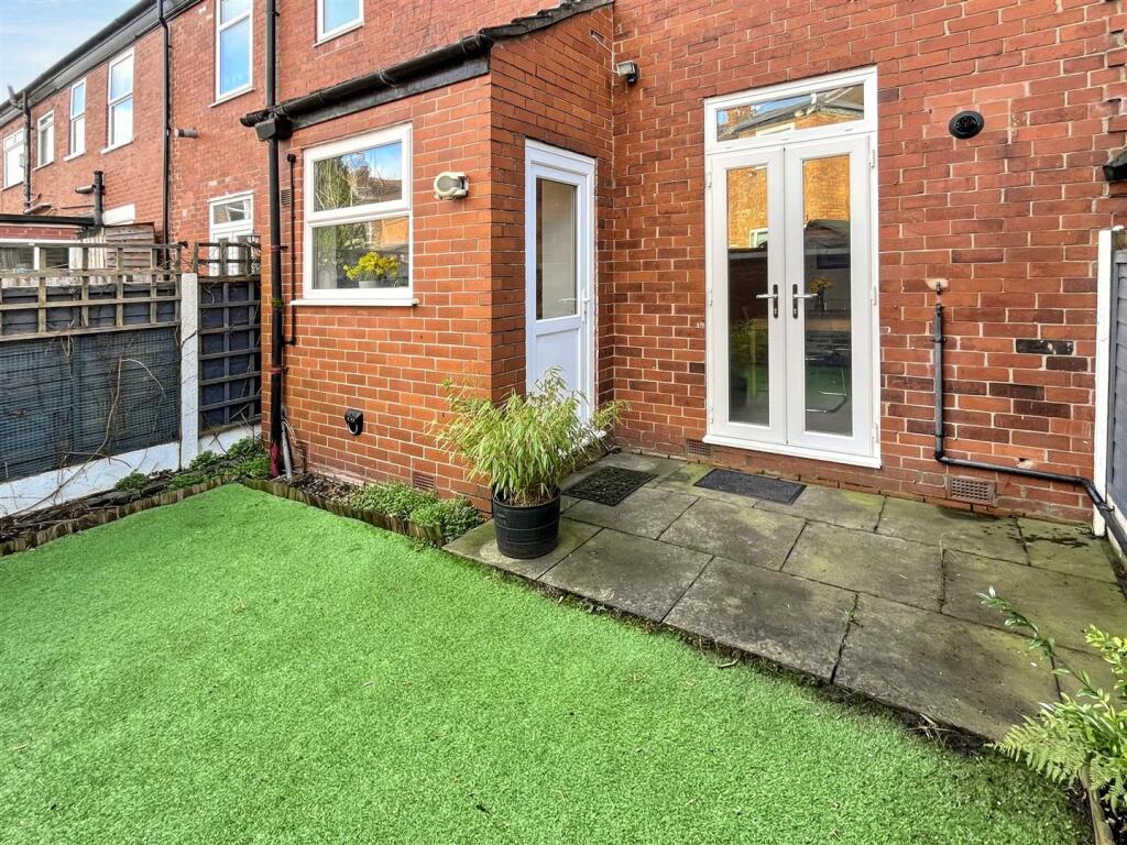 Rear of Property