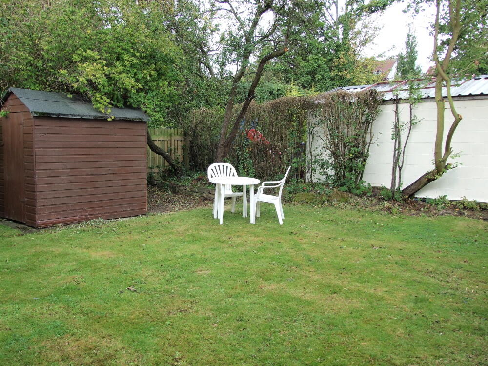Rear garden