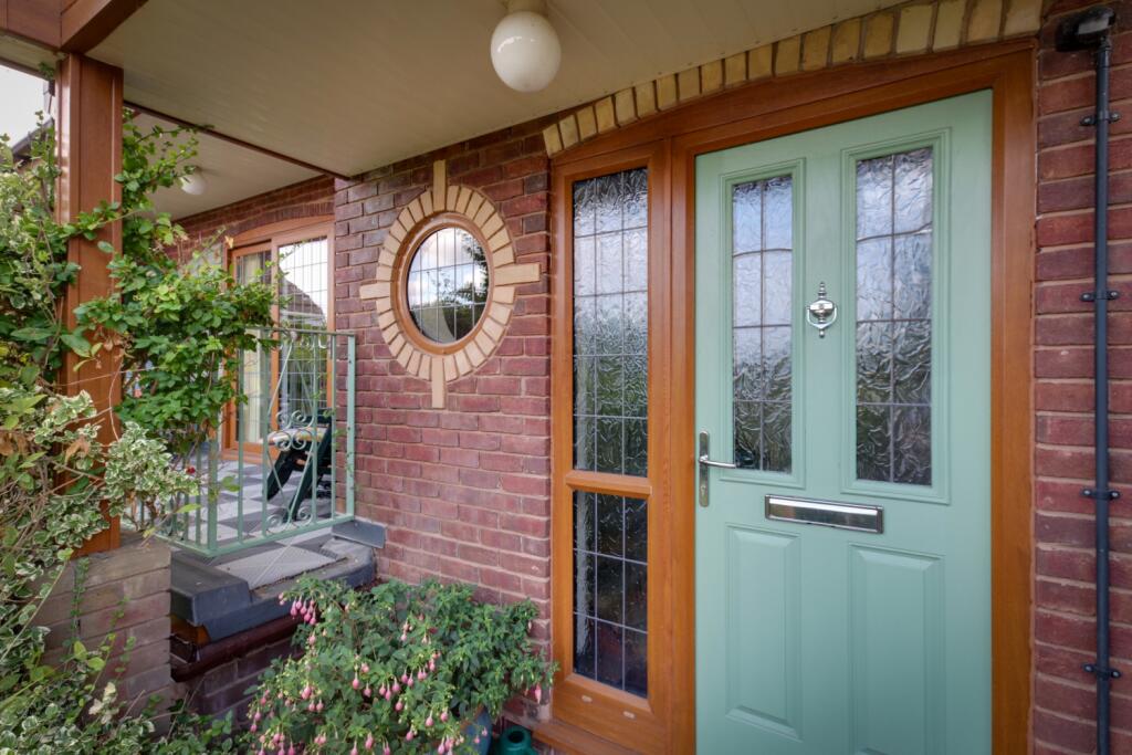 Front entrance porch