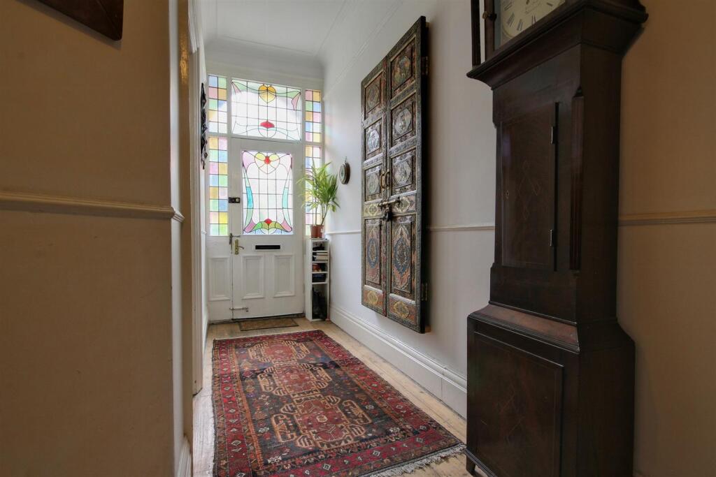 Beautiful original door and glazing