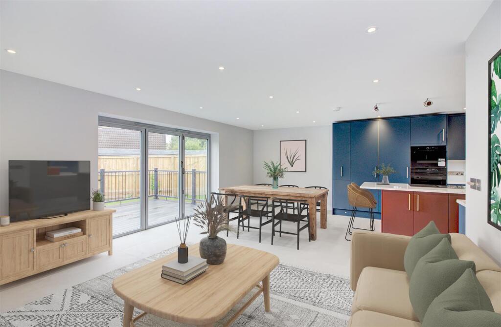 Kitchen/dining/family room