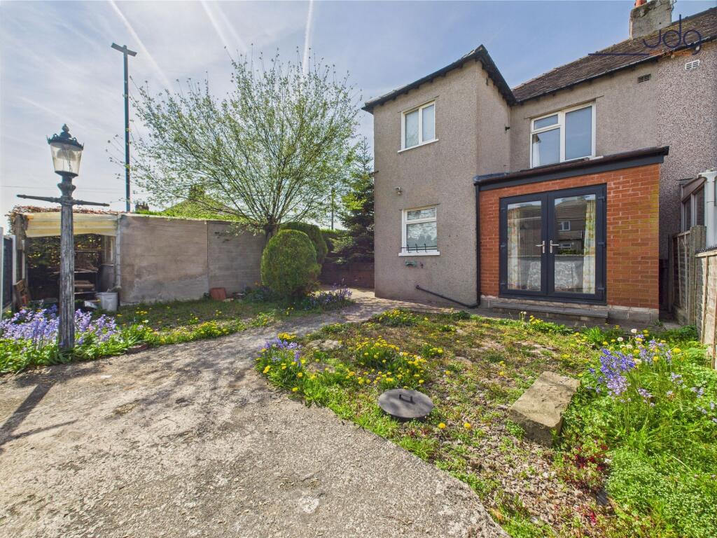 Rear of the property