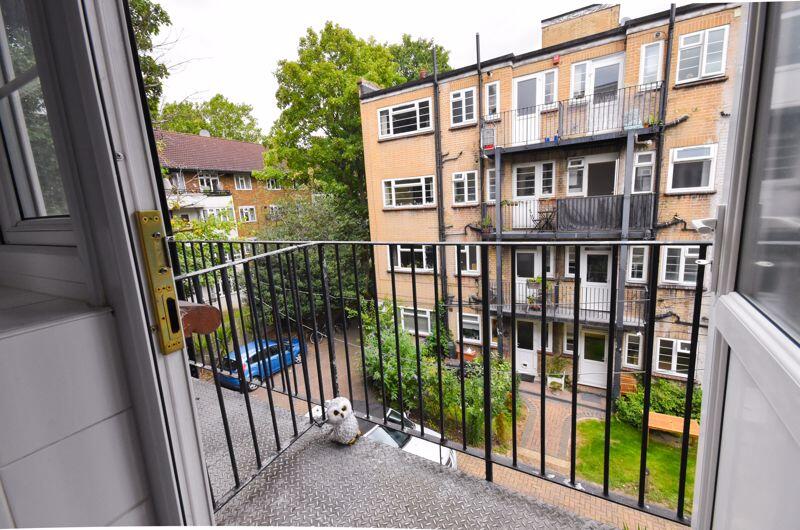 Private balcony